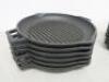 14 x Cast Iron Griddle Pans to Include: 12 x Lava & 2 x Lodge - 2