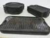 14 x Cast Iron Griddle Pans to Include: 12 x Lava & 2 x Lodge - 4