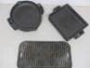 14 x Cast Iron Griddle Pans to Include: 12 x Lava & 2 x Lodge - 5