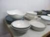 30 x Assorted Sized Serving Dishes & Platters to Include: 17 x Ceramic & 13 x Plastic (As Viewed/Pictured).  - 3