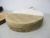 9 x Pizza Serving Dishes (4 Marble & Wood) & 2 x Wooden Others. - 3