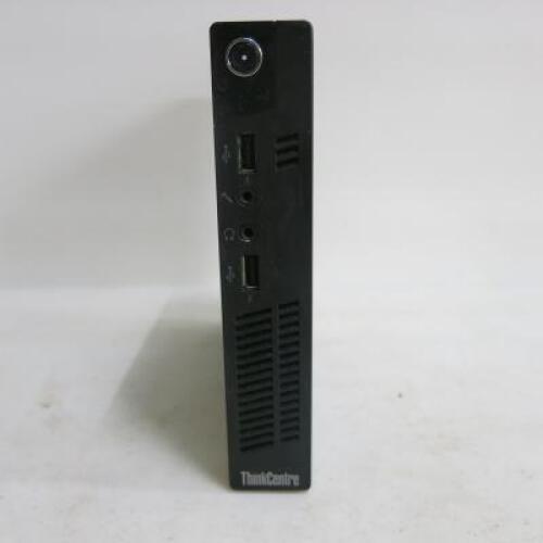 Lenovo Think Centre, Model M72E Mini PC, Running Ubuntu Linux 14 LTS, Intel Pentium CPU G64ST @ 2.5Ghz x 2, 2GB RAM, 310GB HDD. Comes with Power Supply.