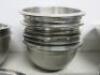 34 x Assorted Sized Stainless Steel Mixing Bowls. - 7