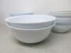 18 x Assorted Sized Plastic Mixing Bowls. - 4