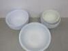 18 x Assorted Sized Plastic Mixing Bowls. - 5