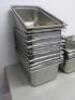 52 x Metal Gastronorm Trays & Lids to Include: 17 x 200mm (D) & 4 x Lids, 6 x 100mm (D), 13 x 40mm (D), 7 x 70mm (D) & 5 x 40mm (D). - 2