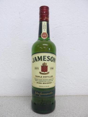 John Jameson Triple Distilled Irish Whiskey, 70cl.