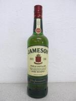 John Jameson Triple Distilled Irish Whiskey, 70cl.
