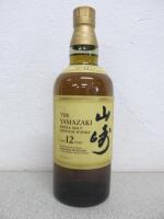 Suntory Whisky The Yamazaki 12 Years Single Malt Japanese Whisky, 70cl.