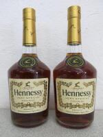 2 x Bottles of Hennessy Very Special Cognac, 70cl.