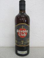 Havana Club 7 Year Old Dark Rum, 70cl.