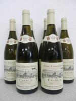 6 x Bottles of Daniel Etienne Defaix Chablis Vieilles Vignes, 2013, 75cl.