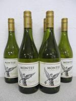 6 x Bottles of Montes Classic Series Chardonnay, 2018, 75cl.