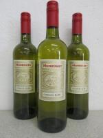 3 x Bottles of Monrouby Grenache Blanc, 2018, 75cl.