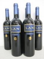 6 x Bottles of LAN Rioja Reserva, 2012, 75cl.