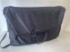 Fold Out Massage Table on Wooden Frame with Faux Purple Leather Top in Carry Case. - 6