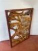 Root Wood Wall Art in Frame. Size 100cm x 70cm. - 2
