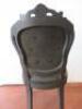 Grey Painted Chair Upholstered in Grey Fabric. NOTE: condition as viewed/pictured. - 8