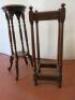 Wood Plant Stand (H)75cm & Wooden Umbrella Stand (H)69cm. - 4