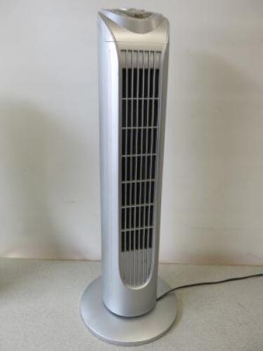 Challenge Electric Tower Fan, Model FS10-6NRY.