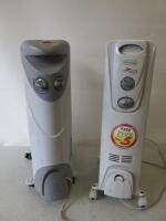 2 x Heaters to include; Delonghi Dragon 2 Oil Filled Heater, Model 0161563 and Dimplex Oil Filled Heater, Model DYOF20.