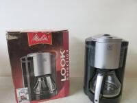 Melita Look Selection Coffee Perculator, Model M641. With Box, Requires Plug Adapter.