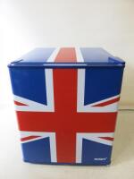 Husky Union Jack Mini Countertop Fridge.