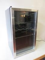 Husky Glass Door Drinks Chiller, Model HUS-HM39-HN. Size 84cm x W48cm x D47cm