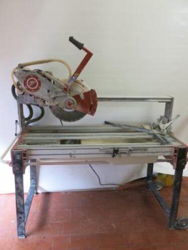 Raimondi Zoe 105 Advanced Tile Cutter, 115v, S/N 140697, DOM 02/14.