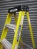 Werner 6 Tred Fibreglass Step Ladder. - 2