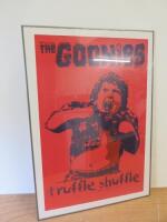 Goonies Promotional Poster in Perspex & Metal Frame. Size 100 x 70cm.