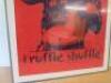 Goonies Promotional Poster in Perspex & Metal Frame. Size 100 x 70cm. - 2