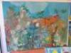 4 x Oil on Canvas Artworks. Size 120 x 76cm. - 2