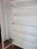 Ikea Regissor 2 Glass Door Cabinet in White with 5 Shelves. Size H203cm x W118cm x D38cm. - 3