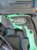 Hitachi Hammer Drill, Model FDV 16VB2. Comes with Carry Case, Requires English Plug Attachment. - 2