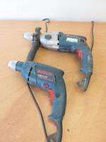 2 x Bosch Electric Drills to Include: 1 x GSB 13 RE & 1 x GSB 20 2RE.