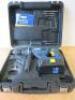 Power Craft 24v Cordless Hammer Drill, Model 9144 with Battery in Carry Case. NOTE: requires charger.