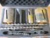 Assortment of Core & Large Drill Pieces to Include: 3 x Hammer Drill Bits, 4 x Brick Core Bits & 1 x Wood Core Drill Bite. Comes with Case as Viewed. - 2