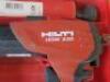 Hilti Manual Adhesive Dispenser, Model HDM 330. Comes with Operating Instructions, 1 Wire Brush and Carry Case. - 2