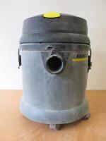 Karcher Wet & Dry Vacuum Cleaner, Model NT27/1. NOTE: missing hose & attachments