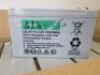 6 x Lucas Valve Regulated Lead Acid Rechargeable Battery, LSLA7-12. - 2