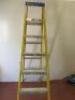 Werner 8 Tred Fibreglass Step Ladder. - 2