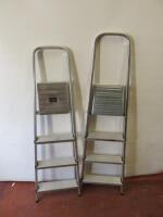 2 x 4 Tred Step Ladders (Youngman & Abru)