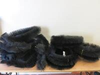 6 x Black Cleaning Hedgehogs (3 x 4m & 3 x 1.5m).