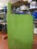 Roll & Part Roll of Bolon Green Vinyl. W200cm x L?