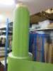 Roll & Part Roll of Bolon Green Vinyl. W200cm x L? - 2