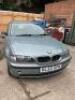 RL52 OPN: BMW 320i SE, 4 Door Saloon in Green. Automatic, Petrol, Mileage Estimated at 140,000, MOT Expired 17th October 2020. Comes with V5. NOTE: requires keys, car locked, no service history available (As Viewed). Viewing & Collection by Appointment On - 2