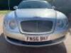 FN56 BKF: (2006) Bentley W12 Continental Flying Spur, 4 Door Saloon in Metalic Silver Coachwork with Black Leather Interior. Sold with Key, No V5. - 3