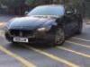 AE18 LUW: Maserati Ghibli DV6, 4 Door Saloon in Black. Automatic, Diesel, Mileage 35,896, First MOT Required. Black Leather Interior. Comes with 2 Keys, Manuals and Service Book with 3 Stamps, No V5.CONDITION REPORT: Front near side wing & passenger door - 22