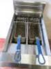 Blue Seal Single Tank Twin Basket Deep Fat Fryer, Model E44, 3 Phase. - 2